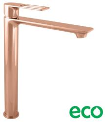 RAV SLEZÁK Magas mosdó csaptelep RAV SLEZÁK Nil leeresztőszelep nélkül arany rózsa NL230.5ZRL (NL230.5ZRL)