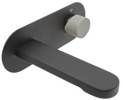 SAT Mosdó csaptelep SAT Fusion vakolat alatti résszel együtt kar beton SATBSFU101BC (SATBSFU101BC)