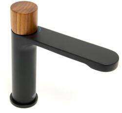 SAT Mosdó csaptelep SAT Fusion leeresztőszelep nélkül kar sötét fa SATBSFU271DTC (SATBSFU271DTC)