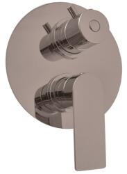 RAV SLEZÁK zuhany és fürdő csaptelep RAV SLEZÁK Nil vakolat alatti résszel együtt fémes szürke NL187.3MGL (NL187.3MGL)