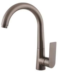 RAV SLEZÁK Mosogató csaptelep RAV SLEZÁK Nil leeresztőszelep nélkül metal grey csiszolt NL119.0MGK (NL119.0MGK)