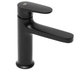 SAT Mosdó csaptelep SAT Dark leeresztőszelep nélkül fekete SATBSDA271PC (135232509A1)