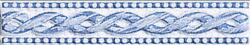 Fineza Ricordi Bordűr bleu 4x20 cm fényes RICLIFIB (LIFIB)