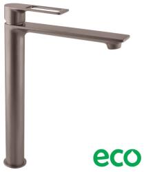 RAV SLEZÁK Magas mosdó csaptelep RAV SLEZÁK Nil leeresztőszelep nélkül szálcsiszolt fém szürke NL230.5MGK (NL230.5MGK)