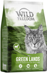 Wild Freedom 2x6, 5kg Wild Freedom Adult 'Green Lands' gabonamentes - bárány száraz macskatáp új receptúrával