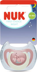 Nuk Силиконова залъгалка NUK - First Choice Night, Зайче, 18-36 m (10177259)