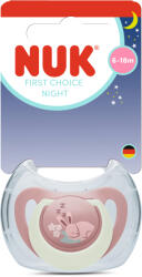 Nuk Силиконова залъгалка NUK - First Choice Night, Зайче, 6-18 m (10176379)