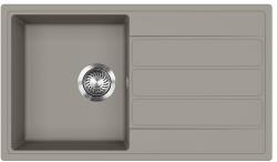 Evido Easy 45S gránit mosogató, 760 x 440 mm, platina (442068) - konyhanet