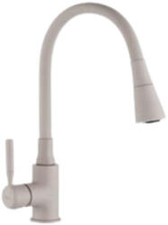 Laveo CORIA flexiblis tömlős zuhanyváltos csaptelep, jázmin - BCK_J62K (BCK_J62K)