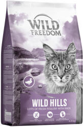 Wild Freedom 2x6, 5kg Wild Freedom Adult 'Wild Hills' gabonamentes - kacsa száraz új receptúrával új receptúrával macskatáp