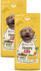Versele-Laga VERSELE-LAGA Happy Life Adult csirkével 2x12, 5 kg - felnőtt kutyáknak szánt eledel csirkével