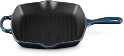 Le Creuset Tigaie pentru gratar SIGNATURE 26 cm, NUIT, fontă, Le Creuset (LECR20183261290422)