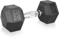  Hatszögű kézisúlyzó inSPORTline Hexclusive 30 kg, ergonomikusan kialakított csúszásmentes fogantyú, tartós felület, precíz kivitelezés