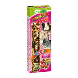  Nestor Dupla Rúd Rágcsálónak És Nyúlnak Vadrózsa és Ribizli 115g - origopet