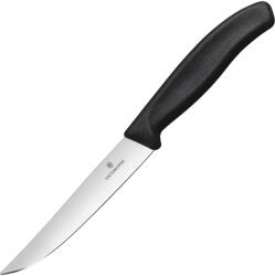 Victorinox Cuțit de bucătărie Victorinox Swiss Classic Gourmet Black 12 cm - lamă netedă cu vârf ascuțit