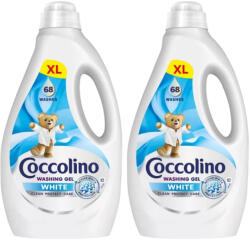 Coccolino Care White mosógél fehér ruhákhoz 2x2, 72 liter (136 mosás)