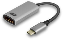 ACT AC7030 video átalakító kábel 0, 15 M USB C-típus DisplayPort Szürke (AC7030) - compzone