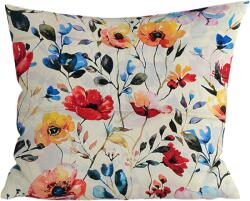  Díszpárnahuzat FLOREEN 45x45 cm, krémszínű