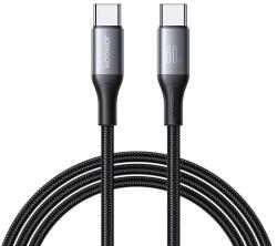 JOYROOM S-A28 Flash sorozat 60W USB-C - USB-C kábel 1m - fekete