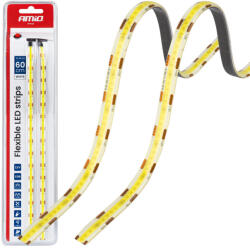 AMIO COB Led szalag - 2x30cm - 12V - fehér - 2db