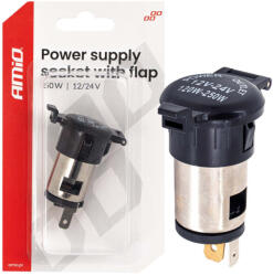 AMIO vízálló szivargyújtó aljzat - 12/24V 250W