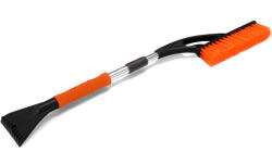  Kefés jégkaparó teleszkópos, szivacsos nyéllel - 76-94 cm