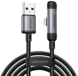 JOYROOM S-A56 EnjoyX sorozatú 90 USB-A - Lightning 3A kábel 1.2m - fekete