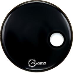 Aquarian RSM22BK Regulator Port/Ring 22" Black Кожа за барабани резонансна (RSM22BK)