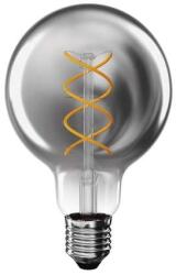 EMOS filament LED izzó E27 4, 5W 180lm 1800K G95 füst hatású búra Z52311 (Z52311)