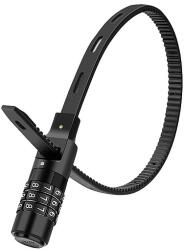 ROCKBROS 3240001001 kerékpárzár 0, 5 m-es kombinációhoz - fekete