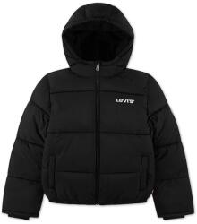 Levi's gyerek dzseki HVWT PUFFER WITH LOGO ELAS - fekete 98