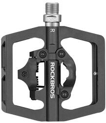 Rockbros PD15-BK alumínium ötvözet kerékpár pedál szett - fekete