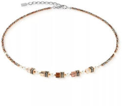 Coeur De Lion Mini cubes mocha mousse női nyakék 4567-10-1100 (4567-10-1100)