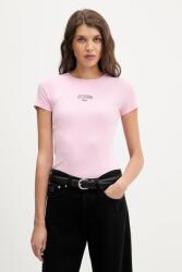 Guess Jeans t-shirt - rózsaszín L - answear - 16 990 Ft