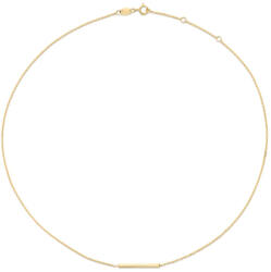 Jackie Gold női arany nyaklánc lapított téglalap medállal JKN20.052 (JKN20.052)