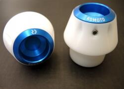 RDMOTO Crash protectors RDMOTO KTM13N fehér with blue caps