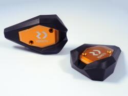 RDMOTO Crash sliders RDMOTO KTM13N black polyamide with gold caps