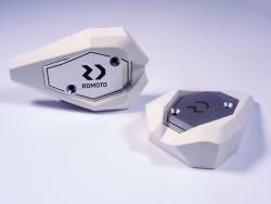 RDMOTO Crash sliders RDMOTO KTM13N white polyamide with silver caps