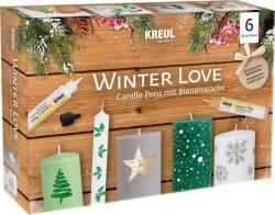 Kreul 49759 Комплект химикалки за свещи Winter Love 6 бр (49759)