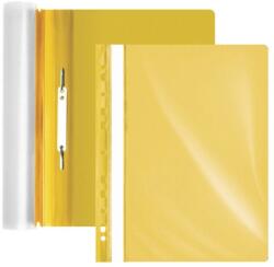 Forpus Gyorsfűzõ FORPUS A/4 műanyag lefűzhetõ sárga (FO21324) - tonerpiac