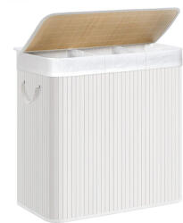 Timeless Tools Műanyag szennyestartó kosár, fehér