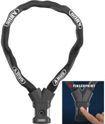 ABUS Yardo 7807F ujjlenyomatolvasós láncos lakat, 110 cm x 7 mm, fekete