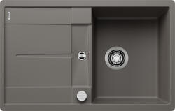 BLANCO Metra 45 S-F gránit mosogató csepegtető felülettel 77x49 cm és távműködtetővel, vulkánszürke 527290 (527290)