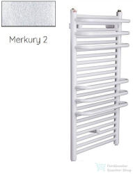 Radeco ARIA A2-600/2 680x635 törölközőszárítós radiátor, MERKURY 2 (ezüst) színben (Radeco_ARIA_A2_600_2_MERKURY2)