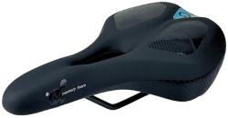 DDK Comfort Plus E-bike Trekking unisex komfort nyereg, 274 x 162 mm, memóriahabos, fekete