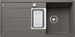BLANCO Metra 6S-F Silgranit két medencés 99x49 cm mosogató rozsdamentes acél tállal, vulkánszürke 527301 (527301)