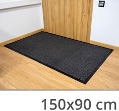  Szennyfogó szőnyeg, lábtörlő, gumírozott hátoldallal (150x90 cm) antracit (Lábtörlő 90x150 L-60 - antracit)