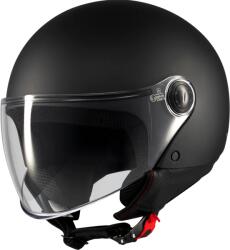 MT Helmets Cască de motocicletă deschisă MT Street S Pure A1 negru mat (MT133800PA12)