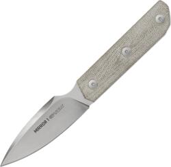Viper MIRROR1 Spear Point Stonewash M390, Zöld Vászon Micarta, Bőr tok VT4060CG (VT4060CG)