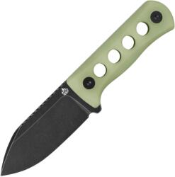 QSP Knife Canary Neck Knife Sandvik 14C28N, black stonewash QS141-K2 (QS141-K2)